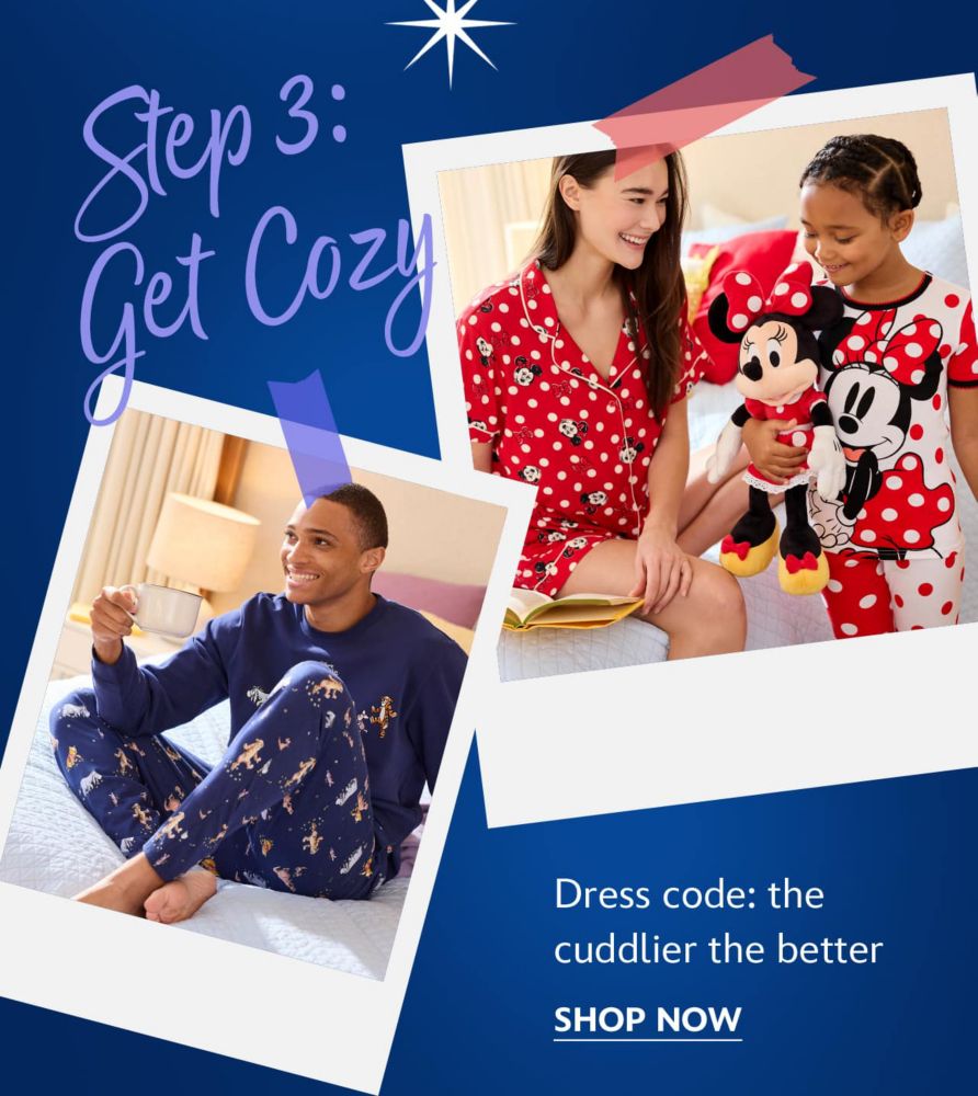 Step 3: Get Cozy | Dress code: the cuddlier the better | Shop Now
