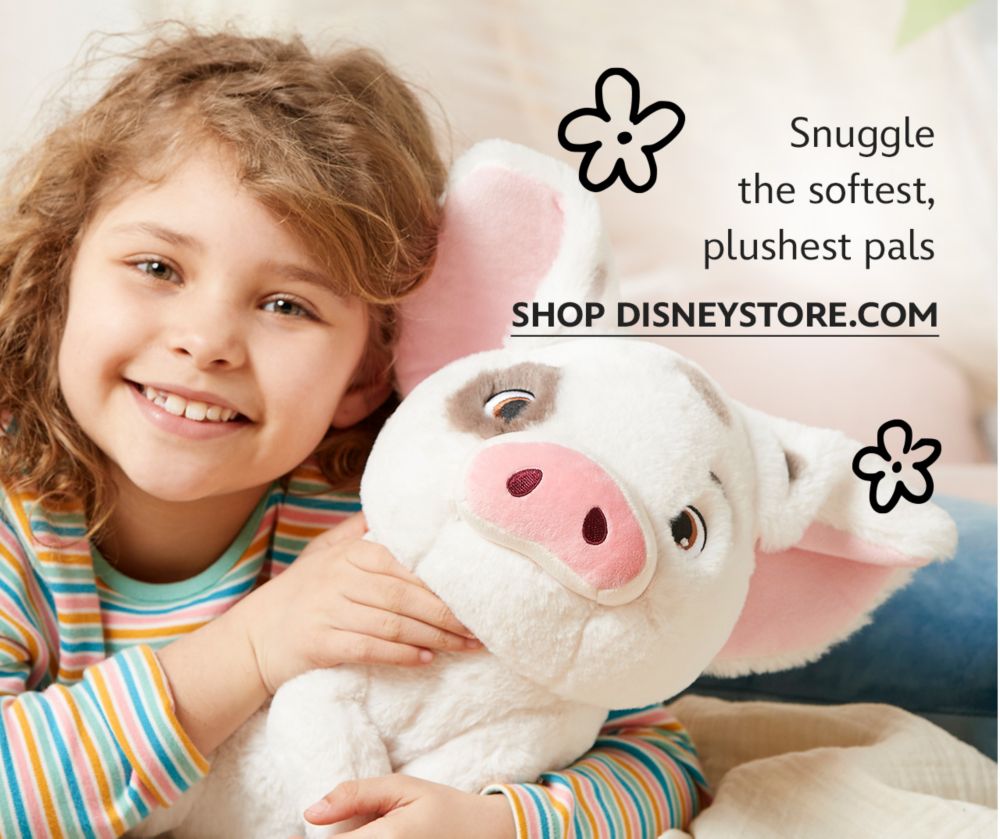 Snuggle the softest, plushest pals | Shop Disneystore.com