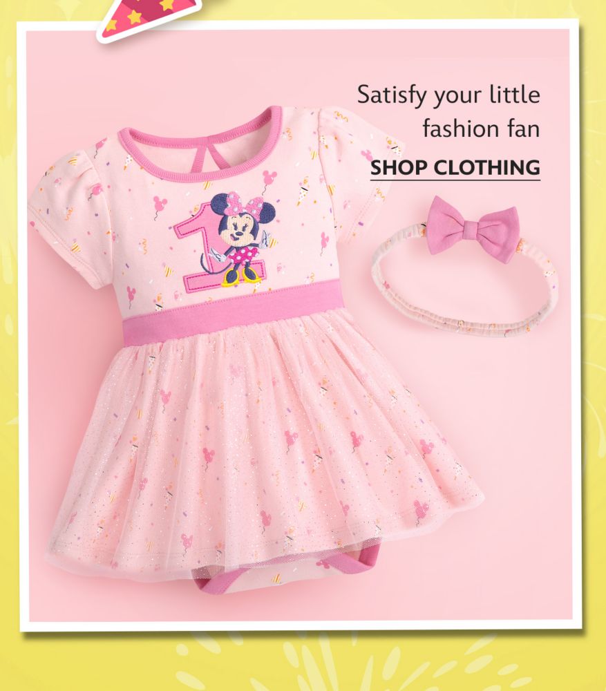 Satisfy your little fashion fan [caption] | Shop Clothing [cta]