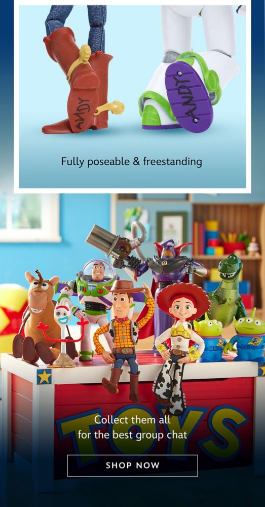 Fully poseable & freestanding | Collect them all for the best group chat | Shop Now