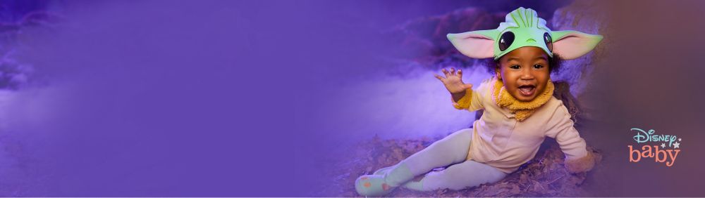 Halloween Costumes for Baby. Dress up your little one in the cutest costumes from Disney, Pixar, Marvel and Star Wars.