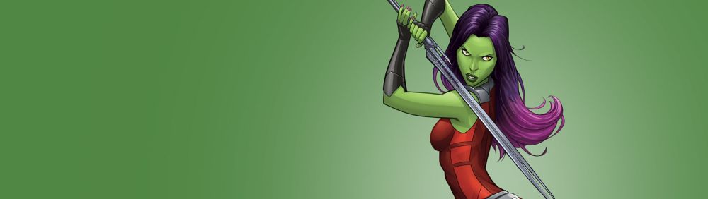 Background image of Gamora