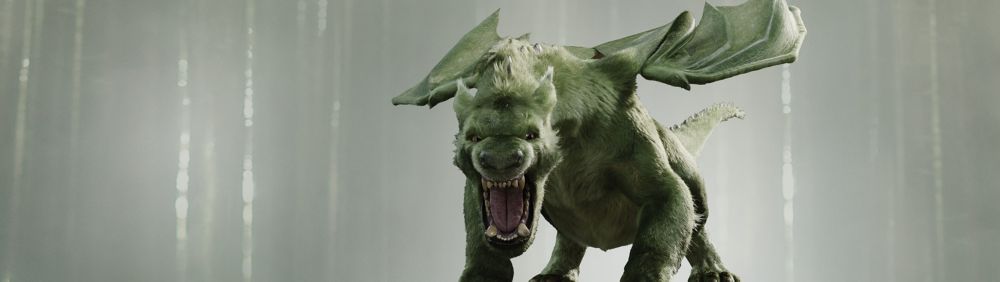 Elliot from the live action Pete&rsquo;s Dragon against a foggy background.